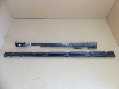 BMW Side Skirt Brackets (Front & Rear Set), Left 51777187102 09-15 740i 750i 750iX Hybrid 7